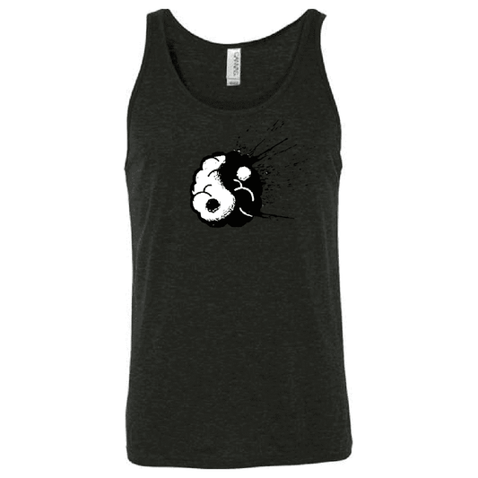 Men's Brain Yin-Yang Tank Top